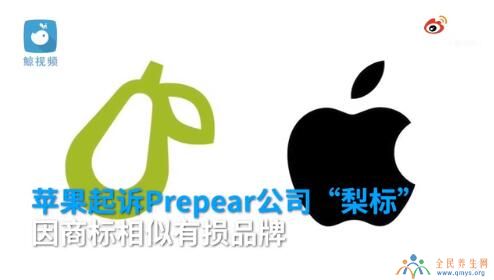 与苹果公司太相似 苹果起诉创业公司梨型logo