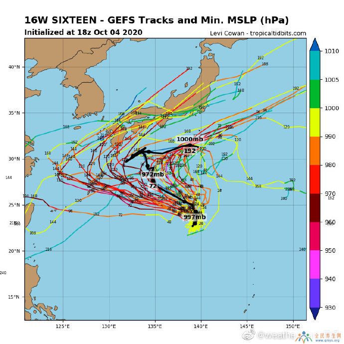 台风灿鸿路径概率