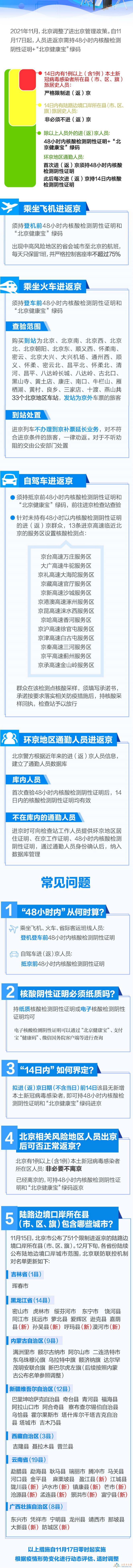 2022年最新返京入京政策：有哪些要求+进京人员最新规定